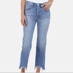 3x1 Cropped High Waisted Jeans